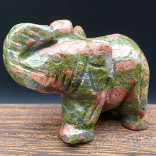 Load image into Gallery viewer, Jasper Elephant 2 inch
