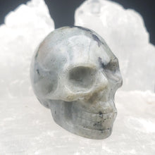 Load image into Gallery viewer, Labradorite Carved Stone Skull
