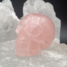 Load image into Gallery viewer, Rose Quartz Carved Stone Skull
