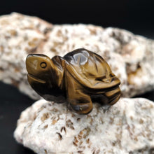 Load image into Gallery viewer, Tiger&#39;s Eye Turtle
