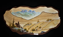 Load image into Gallery viewer, Hand Painted Southwest Scene On Sandstone 
