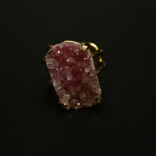 Load image into Gallery viewer, Druzy Gem Cuff Ring
