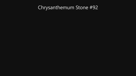 Video of Chrysanthemum stone