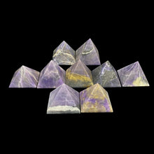 Load image into Gallery viewer, Purple Opal Pyramids Variants
