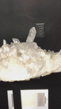 Load and play video in Gallery viewer, Video of all sides of this quartz crystal cluster
