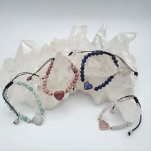 Load image into Gallery viewer, Heart Accent Beaded Bracelets
