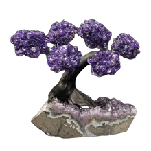 Load image into Gallery viewer, Small Amethyst Gemstone Crystal Tree
