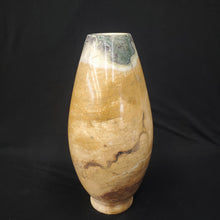 Load image into Gallery viewer, Peacock Marble Cone Vase
