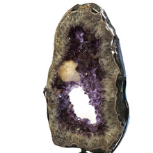 Load image into Gallery viewer, Large Asymmetrical Amethyst Geode Slice
