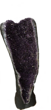 Load image into Gallery viewer, Tall Amethyst Geode With Crystal Clusters 
