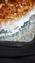 Load image into Gallery viewer, Citrine Geode Cathedral Enhanced Home Decor Rock Specimen
