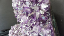 Load image into Gallery viewer, Close Up Amethyst Druzy Crystals

