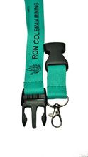 Load image into Gallery viewer, Green Ron Coleman Mining Lanyard
