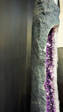 Load image into Gallery viewer, Side View Tall Amethyst Tube
