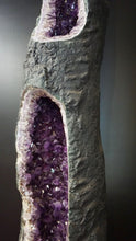 Load image into Gallery viewer, Close Up Amethyst Druzy Tube
