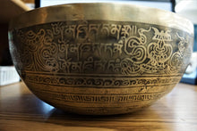 Load image into Gallery viewer, SIde View Tibetan Singing Bowl
