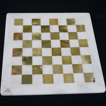 Load image into Gallery viewer, Green And White Onyx Chess Set
