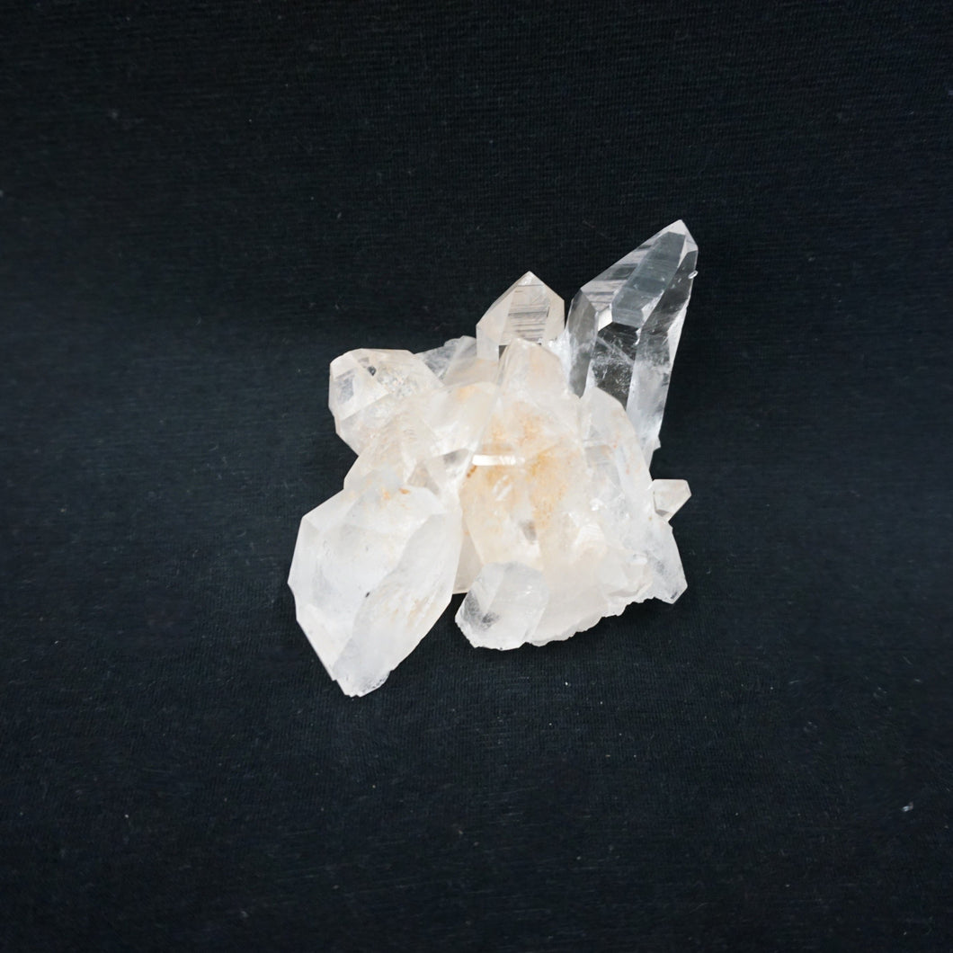 Clear Arkansas Quartz Crystal Cluster Small