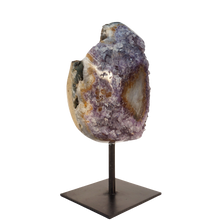Load image into Gallery viewer, Amethyst Geode on Stand Polished
