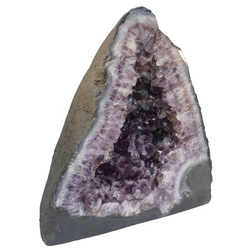 Amethyst Cathedral Geode Left