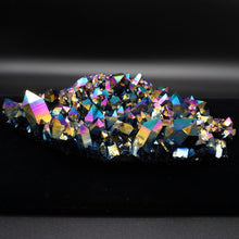 Load image into Gallery viewer, arkansas quartz cluster titanium coated
