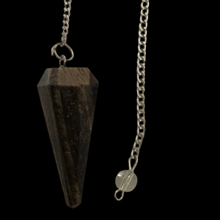 Load image into Gallery viewer, Tiger&#39;s Eye Pendulum
