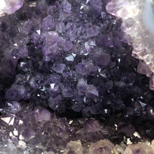 Load image into Gallery viewer, Close Up Of Amethyst Crystals Within A Cathedral
