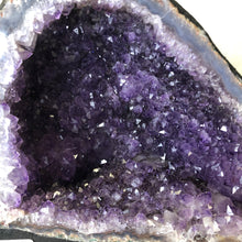 Load image into Gallery viewer, Close Up Of Purple Quartz WIthin Small Amethyst Cathedral
