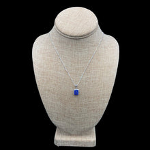 Load image into Gallery viewer, Sterling Silver And Tanzanite Pendant Necklace
