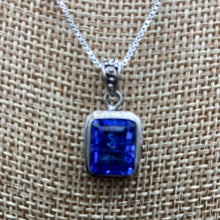 Load image into Gallery viewer, Close Up Of Tanzanite Pendant
