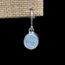 Load image into Gallery viewer, Close Up Of Druzy Crystral Earring
