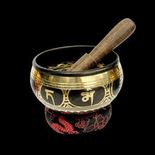 Load image into Gallery viewer, Black Singing Bowl
