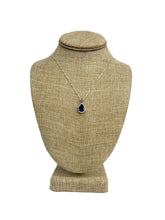 Load image into Gallery viewer, Sterling Silver And Tanzanite Necklace
