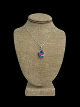 Load image into Gallery viewer, Sterling Silver And Oyster Turquoise Necklace
