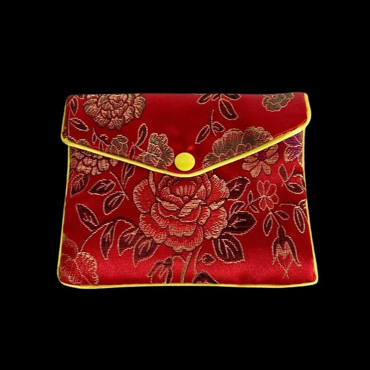 Red Jewelry Bag