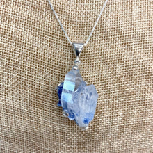 Load image into Gallery viewer, Close Up Of Blue Dumortierite Pendant
