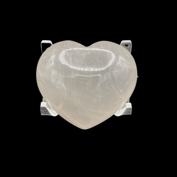 Quartz Crystal Gemstone Heart