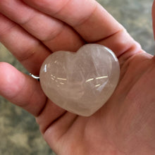 Load image into Gallery viewer, Quartz Crystal Heart In Natural Light

