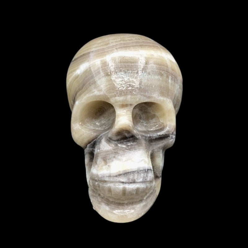 Front Of Skull Figurine