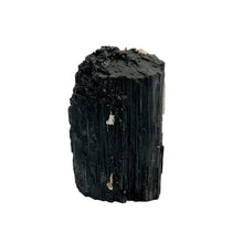 Load image into Gallery viewer, Back Side Of Raw Black Tourmaline Specimen showing Mica
