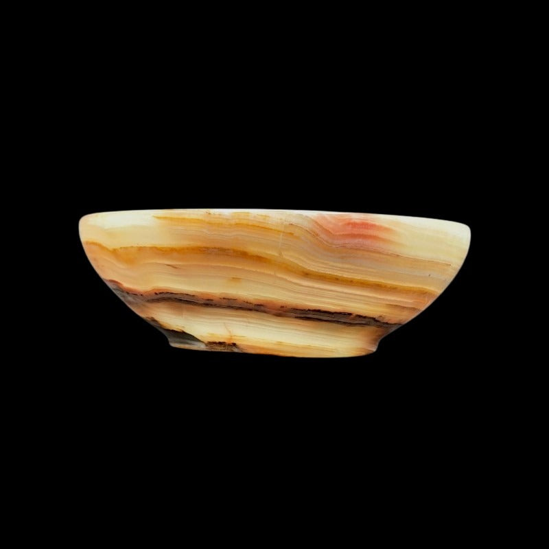 Side View Of Onyx Bowl