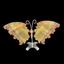 Load image into Gallery viewer, Front Side Of Fluorite Butterfly
