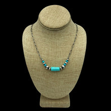 Load image into Gallery viewer, Turquoise Chain Necklace
