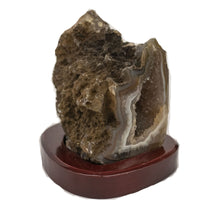 Load image into Gallery viewer, Beautiful Brown Agate Specimen With Display Decor Accessory
