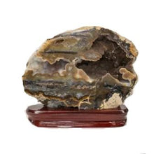 Load image into Gallery viewer, Natural Multi Color Agate Specimen With Display Stand
