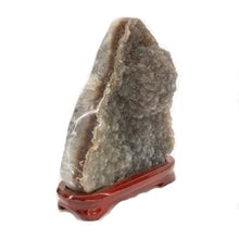 Load image into Gallery viewer, Polished Side View Of Agate Druzy Specimen
