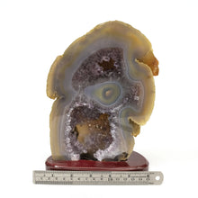 Load image into Gallery viewer, Light Tan Druzy Specimen With Clear Druzy Crystals
