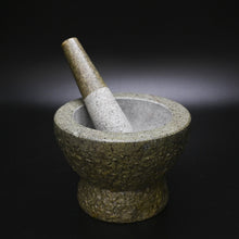 Load image into Gallery viewer, Thai Granite Mortar &amp; Pestle Green
