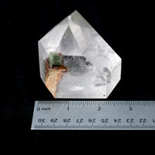 Load image into Gallery viewer, Brazilian Quartz Crystal Polished Point With Ruler Showing Width
