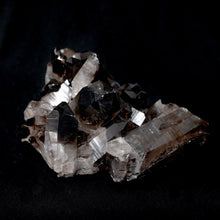 Load image into Gallery viewer, Black Enhanced Arkansas Quartz Crystal Cluster

